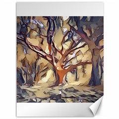 Tree Forest Woods Nature Landscape Canvas 36  X 48  by Sapixe