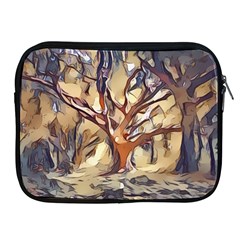 Tree Forest Woods Nature Landscape Apple Ipad 2/3/4 Zipper Cases by Sapixe