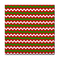 Christmas Paper Scrapbooking Pattern Tile Coasters by Sapixe