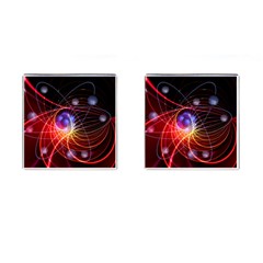 Physics Quantum Physics Particles Cufflinks (Square)