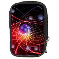 Physics Quantum Physics Particles Compact Camera Leather Case