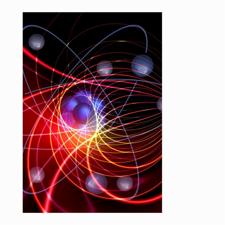 Physics Quantum Physics Particles Small Garden Flag (Two Sides)