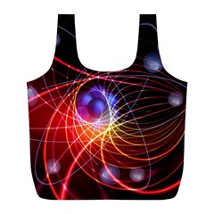 Physics Quantum Physics Particles Full Print Recycle Bag (l) by Sapixe