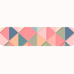 Background Geometric Triangle Large Bar Mats by Sapixe