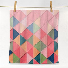 Background Geometric Triangle Face Towel by Sapixe