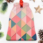 Background Geometric Triangle Ornament (Bell) Front