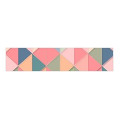 Background Geometric Triangle Velvet Scrunchie by Sapixe