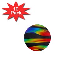 Colorful Background 1  Mini Magnet (10 Pack)  by Sapixe