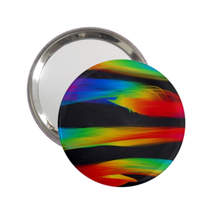 Colorful Background 2.25  Handbag Mirrors