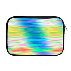 Wave Rainbow Bright Texture Apple Macbook Pro 17  Zipper Case by Sapixe