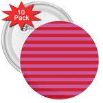 Stripes Striped Design Pattern 3  Buttons (10 pack)  Front