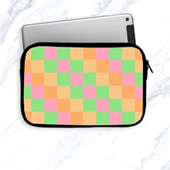 Checkerboard Pastel Squares Apple Ipad Mini Zipper Cases by Sapixe