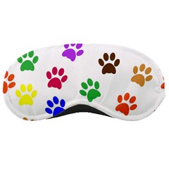 Pawprints Paw Prints Paw Animal Sleeping Mask by Sapixe