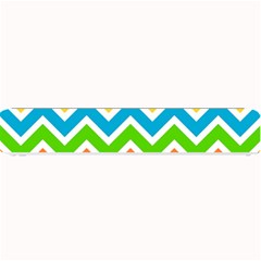 Chevron Pattern Design Texture Small Bar Mats by Sapixe