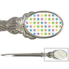 Star Pattern Design Decoration Letter Opener