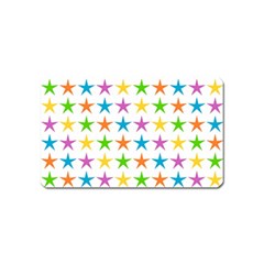 Star Pattern Design Decoration Magnet (Name Card)