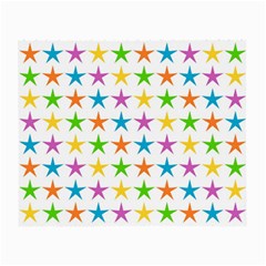 Star Pattern Design Decoration Small Glasses Cloth