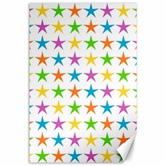 Star Pattern Design Decoration Canvas 24  x 36 