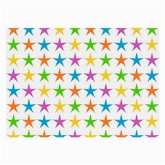 Star Pattern Design Decoration Large Glasses Cloth (2 Sides)