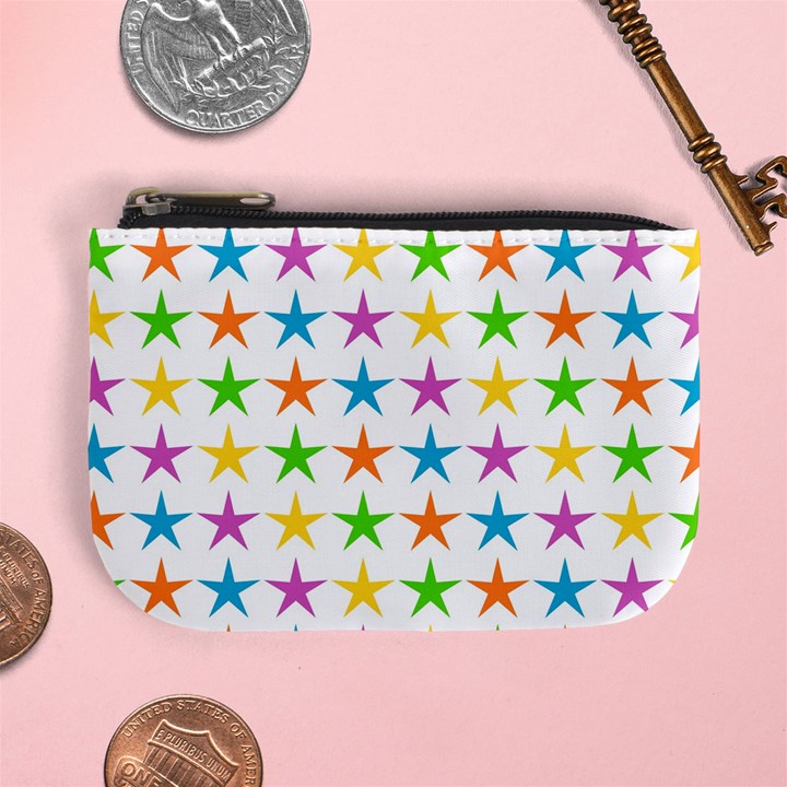 Star Pattern Design Decoration Mini Coin Purse