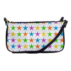 Star Pattern Design Decoration Shoulder Clutch Bag