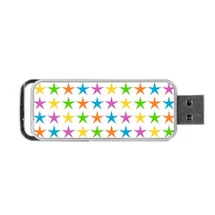 Star Pattern Design Decoration Portable USB Flash (Two Sides)