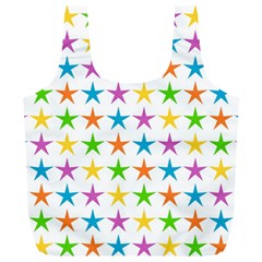 Star Pattern Design Decoration Full Print Recycle Bag (xl) by Sapixe