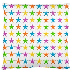 Star Pattern Design Decoration Standard Flano Cushion Case (Two Sides)