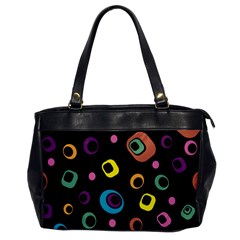 Abstract Background Retro Oversize Office Handbag by Sapixe