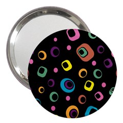 Abstract Background Retro 3  Handbag Mirrors by Sapixe