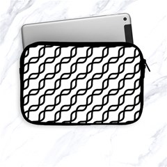 Diagonal Stripe Pattern Apple Ipad Mini Zipper Cases by Sapixe