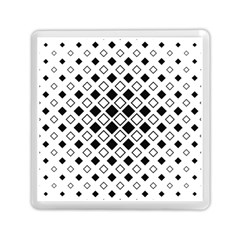 Square Diagonal Pattern Monochrome Memory Card Reader (square) by Sapixe