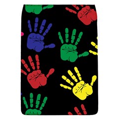 Handprints Hand Print Colourful Removable Flap Cover (l) by Sapixe