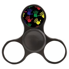 Handprints Hand Print Colourful Finger Spinner by Sapixe