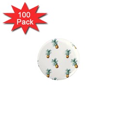 Pineapples pattern 1  Mini Magnets (100 pack) 