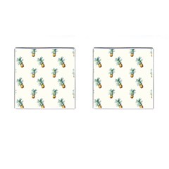 Pineapples pattern Cufflinks (Square)