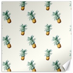 Pineapples pattern Canvas 16  x 16 