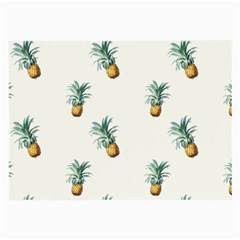 Pineapples pattern Large Glasses Cloth (2 Sides)