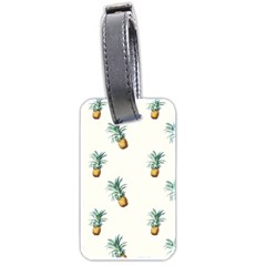 Pineapples pattern Luggage Tag (two sides)