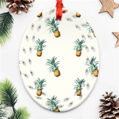 Pineapples pattern Ornament (Oval Filigree)