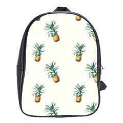 Pineapples pattern School Bag (XL)