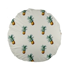 Pineapples pattern Standard 15  Premium Flano Round Cushions