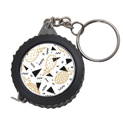 Black & gold pineapples Measuring Tape