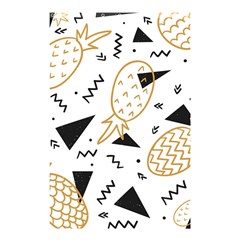 Black & gold pineapples Shower Curtain 48  x 72  (Small) 