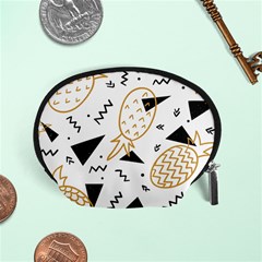 Black & gold pineapples Accessory Pouch (Small)