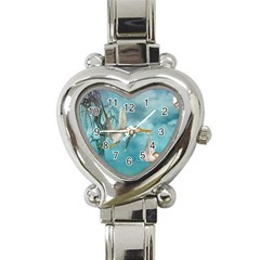 Cute Baby Is Coming With Stork Heart Italian Charm Watch by FantasyWorld7