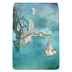 Cute Baby Is Coming With Stork Removable Flap Cover (l) by FantasyWorld7