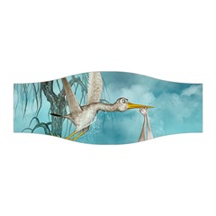 Cute Baby Is Coming With Stork Stretchable Headband by FantasyWorld7