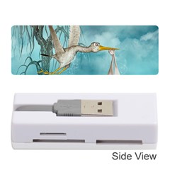 Cute Baby Is Coming With Stork Memory Card Reader (stick) by FantasyWorld7