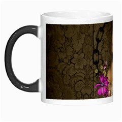 Cute Little Puppy With Flowers Morph Mugs by FantasyWorld7